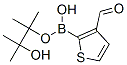 3-Thiophenecarboxaldehyde, 2-(4,4,5,5-tetramethyl-1,3,2-dioxaborolan-2-yl)- Structure,632325-55-4Structure