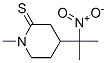 2-Piperidinethione, 1-methyl-4-(1-methyl-1-nitroethyl)- Structure,632335-66-1Structure