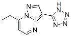 Pyrazolo[1,5-a]pyrimidine, 7-ethyl-3-(1h-tetrazol-5-yl)-(9ci) Structure,632363-23-6Structure