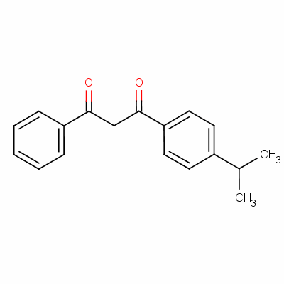 1-[4-(1-Methylethyl)phenyl ]-3-phenylpropane-1,3-dione Structure,63250-25-9Structure