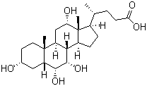 3,6,7,12-Tetrahydroxycholanoic acid Structure,63266-88-6Structure