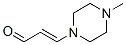 2-Propenal ,3-(4-methyl-1-piperazinyl)-(9ci) Structure,63271-30-7Structure