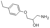 1-Amino-3-(4-ethyl-phenoxy)-propan-2-ol Structure,63273-71-2Structure