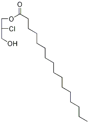 rac 1-Palmitoyl-2-chloropropanediol Structure,63326-63-6Structure