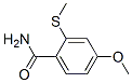 Benzamide, 4-methoxy-2-(methylthio)-(9ci) Structure,633313-77-6Structure