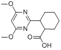 2-(4,6-Dimethoxypyrimidin-2-yl)cyclohexane-carboxylic acid Structure,633320-99-7Structure