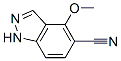 4-Methoxy-1H-indazole-5-carbonitrile Structure,633327-14-7Structure