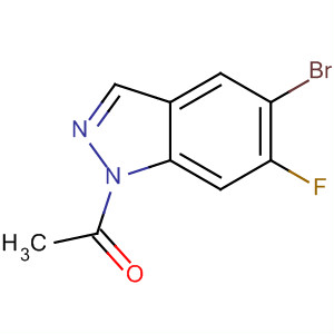 1-(5-Bromo-6-fluoro-1h-indazol-1-yl)ethanone Structure,633335-81-6Structure