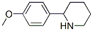 2-(4-Methoxyphenyl)piperidine Structure,63359-20-6Structure