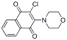 2-Chloro-3-morpholino-1,4-naphthoquinone Structure,6336-72-7Structure