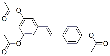 4-[(1E)-2-(3,5-dimethoxyphenyl)ethenyl]-phenol 1-acetate Structure,63366-83-6Structure