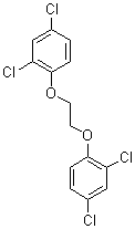 1,2-Bis(2,4-dichlorophenoxy)ethane Structure,6339-70-4Structure