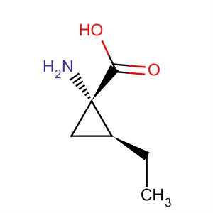 Cyclopropanecarboxylic acid,1-amino-2-ethyl-,(1s,2s)-(9ci) Structure,63393-56-6Structure