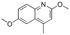 2-Chloro-6-methoxy-4-methylquinoline Structure,6340-55-2Structure