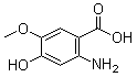 2-Amino-4-hydroxy-5-methoxybenzoic acid Structure,63407-32-9Structure