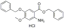 Benzyl2-amino-5-(benzyloxy)-4-methoxybenzoatehydrochloride Structure,634197-80-1Structure