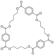 Cyclotris(1,4-butylene terephthalate) Structure,63440-94-8Structure