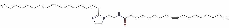 (9Z)-n-[2-[2-(8z)-8-heptadecen-1-yl-4,5-dihydro-1h-imidazol-1-yl]ethyl]-9-octadecenamide Structure,63441-26-9Structure