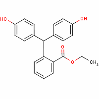 Ethyl 2-[bis(4-hydroxyphenyl)methyl ]benzoate Structure,63450-78-2Structure