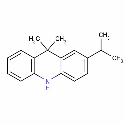 9,10-Dihydro-9,9-dimethyl-2-(1-methylethyl)acridine Structure,63451-42-3Structure