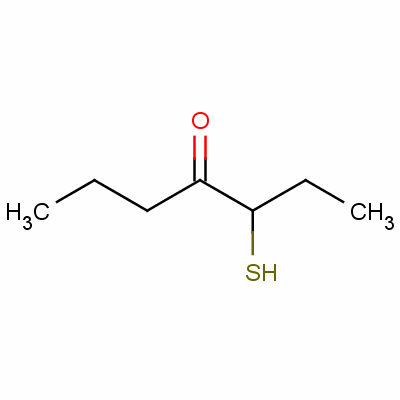 3-Mercaptoheptan-4-one Structure,63458-78-6Structure