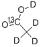 Acetic acid-1-13C,d4 Structure,63459-47-2Structure