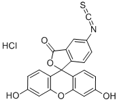 Fluorescein isothiocyanate i hydrochloride Structure,63469-13-6Structure