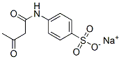 4-(Acetoacetylamino)benzenesulfonic acid sodium salt Structure,63503-98-0Structure