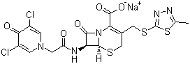 Cefazedone sodium salt Structure,63521-15-3Structure