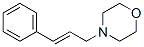 4-((E)-3-phenyl-allyl)-morpholine Structure,63541-20-8Structure