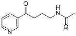 4-(Acetylmethylamino)-1-(3-pyridyl)-1-butanone Structure,63551-23-5Structure