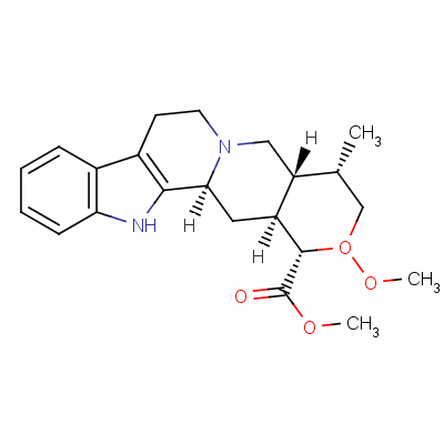 Methyl (16alpha,19alpha)-17-methoxy-19-methyl-18-oxayohimban-16-carboxylate Structure,63569-19-7Structure