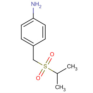 4-(Isopropylsulfonylmethyl)benzenamine Structure,635702-61-3Structure