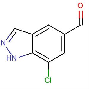 7-Chloro-1h-indazole-5-carbaldehyde Structure,635712-45-7Structure