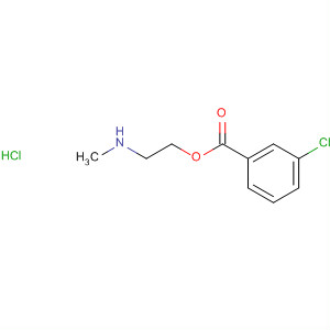 2-(Methylamino)ethyl 3-chlorobenzoate hydrochloride Structure,635750-79-7Structure