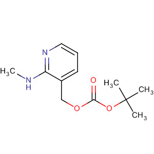 Tert-butyl [2-(methylamino)-3-pyridyl]methyl carbonate Structure,635750-94-6Structure