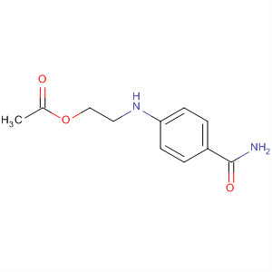 2-[[4-(Aminocarbonyl)phenyl]amino] ethyl acetate Structure,635751-18-7Structure