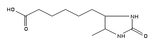 5-Methyl-2-oxo-4-imidazolinecaproic Acid Structure,636-20-4Structure