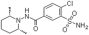 Clopamide Structure,636-54-4Structure