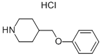 4-(Phenoxymethyl)piperidine hydrochloride Structure,63608-13-9Structure