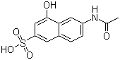 2-Acetamido-8-naphthol-6-sufonic acid (n-acetyl gamma acid) Structure,6361-41-7Structure