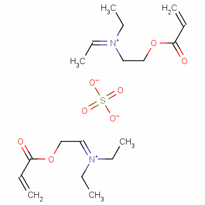 Bis((2-(acryloyloxy)ethyl)diethylammonium) sulphate Structure,63623-23-4Structure