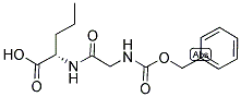 2-[(2-Phenylmethoxycarbonylaminoacetyl)amino]pentanoic acid Structure,63623-57-4Structure