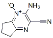 3-Amino-6,7-dihydro-5h-cyclopenta[b]pyrazine-2-carbonitrile 4-oxide Structure,63630-29-5Structure