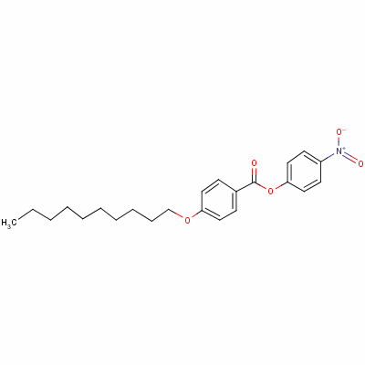 4-Nitrophenyl 4-decyloxybenzoate Structure,63635-84-7Structure