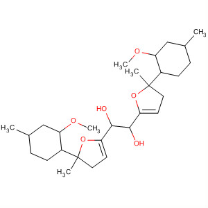 2,2’-[1,2-Ethanediylbis(oxy)]bis[tetrahydro-5-(2-methoxy-4-methylphenyl)-5-methylfuran] Structure,63646-82-2Structure