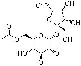 Sucrose-6-acetic ester Structure,63648-81-7Structure