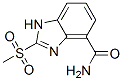 1H-benzimidazole-4-carboxamide,2-(methylsulfonyl)- Structure,636574-48-6Structure