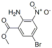 Benzoic acid, 2-amino-5-bromo-3-nitro-, methyl ester Structure,636581-61-8Structure