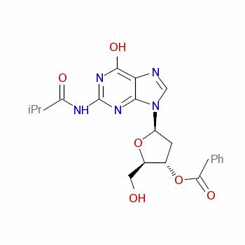 3’-O-benzoyl-2’-deoxy-n2-isobutyrylguanosine Structure,63660-23-1Structure